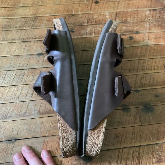 Birkenstock Arizona brown ortho arch support cork 9/40 sandals - Picture 5 of 6